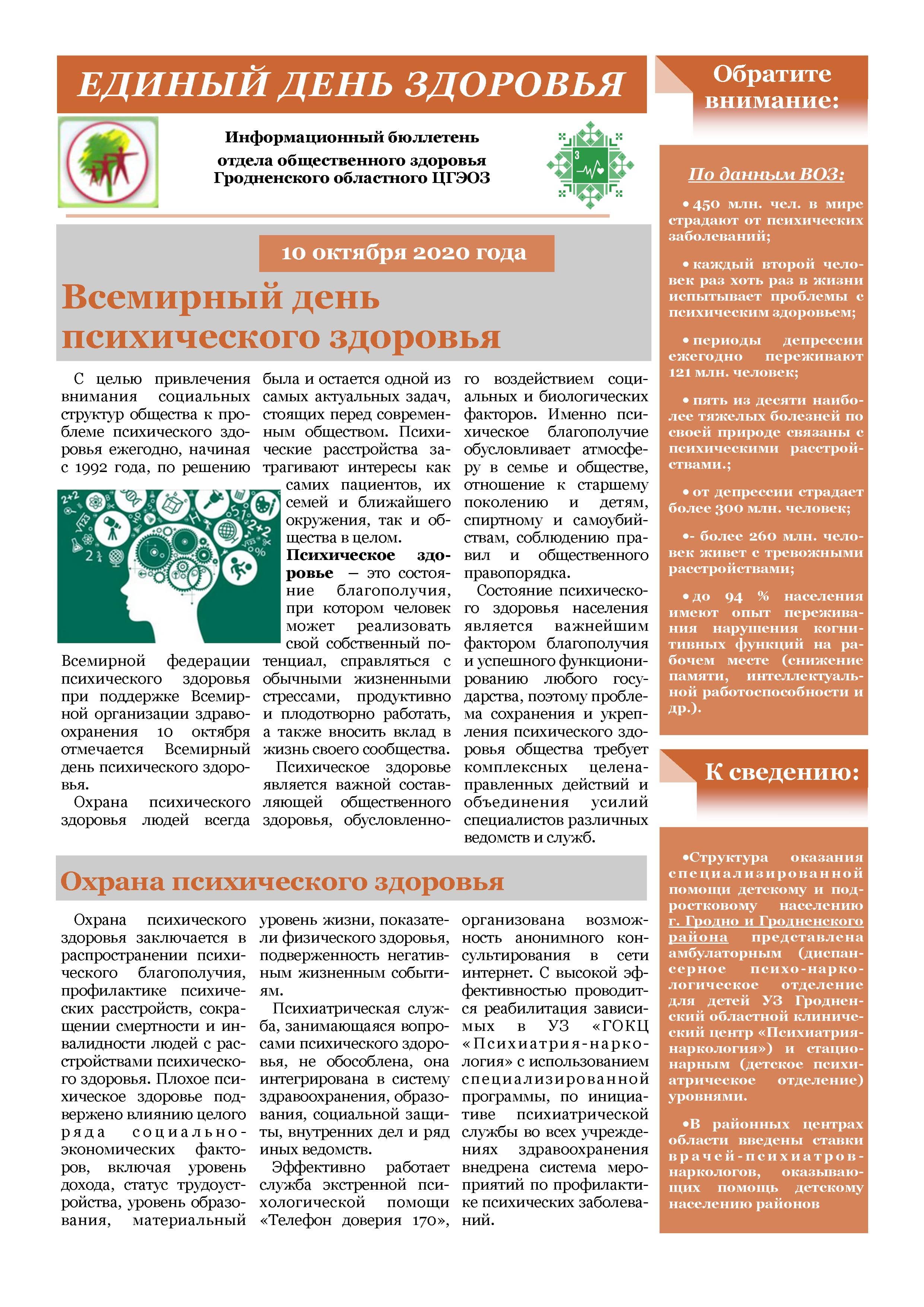 Психическое здоровье 2020 min